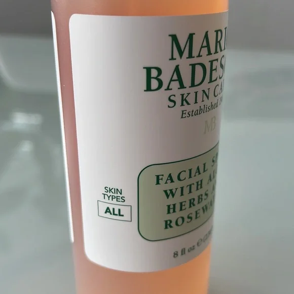 NEW NEVER USED MARIO BADESCU SKIN CARE FACIAL SPRAY WITH ALOE, HERBS, ROSEWATER - Picture 4 of 7